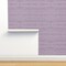 Soft Lavender Lilac Violet Grasscloth Look Faux Texture Custom Pre-pasted Wallpaper by Spoonflower Pre-Pasted Wallpaper 2FT Wide